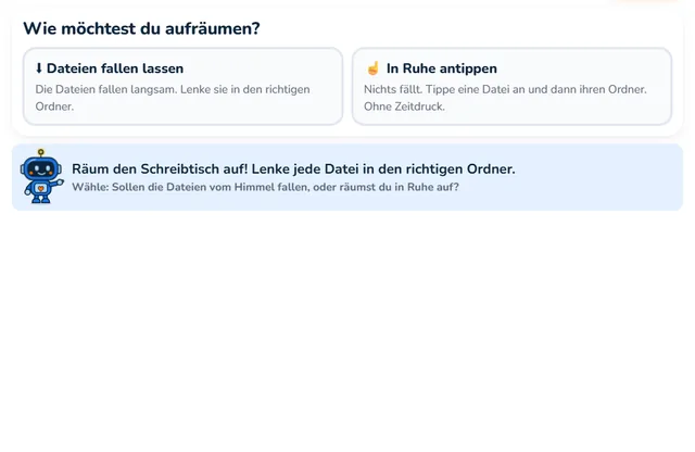 So sieht die Werkstatt «Ordner-Tetris» aus